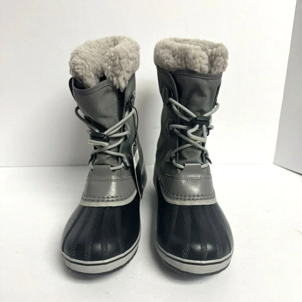 Sorel Yoot Pac Nylon Waterproof Boot Gray 5 M Big Kid